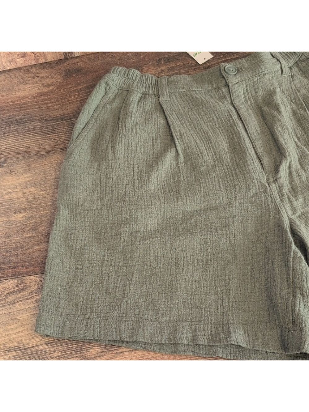 Aerie Textured Women's Bermuda Dress Shorts M NWT 216JH - Picture 3 of 10